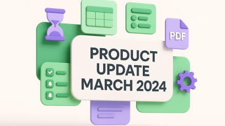 Product Update 03/24: Move Tasks Across Projects, Budget PDF Export, or Notifications Settings visual